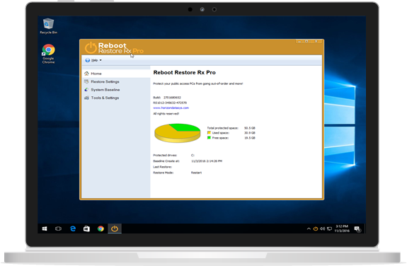 screenshot of Drive Vaccine